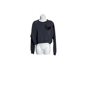 Nike Dri-FIT Cropped Sweatshirt Navy Oversized
Swoosh M